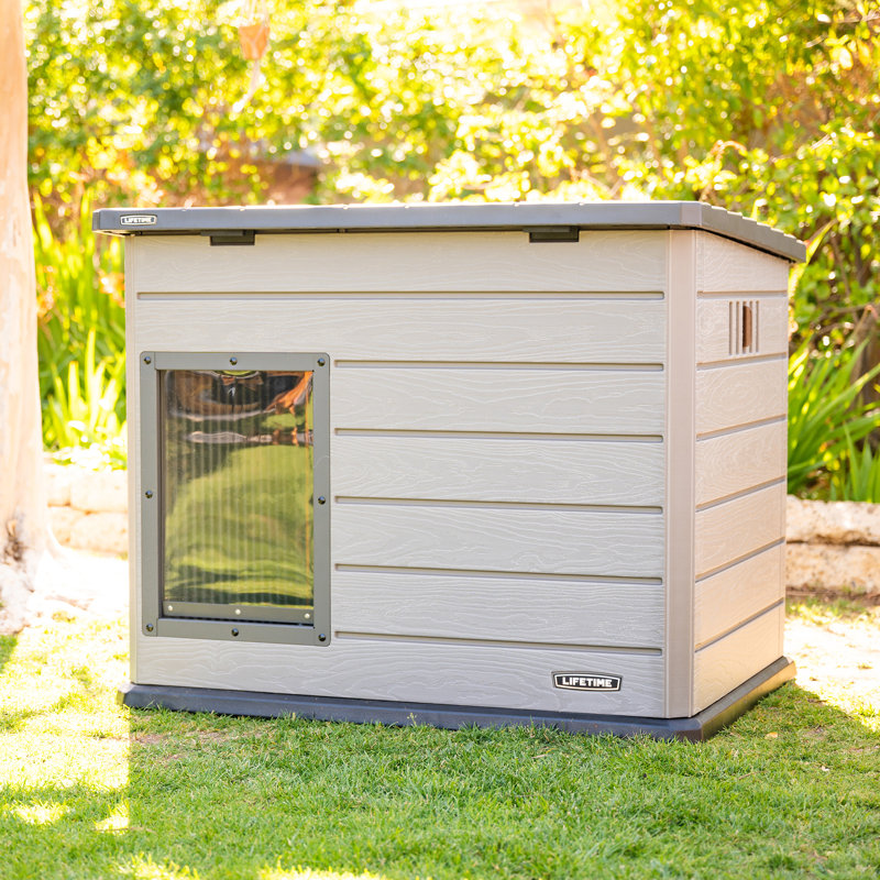 Lifetime Deluxe Dog House & Reviews | Wayfair